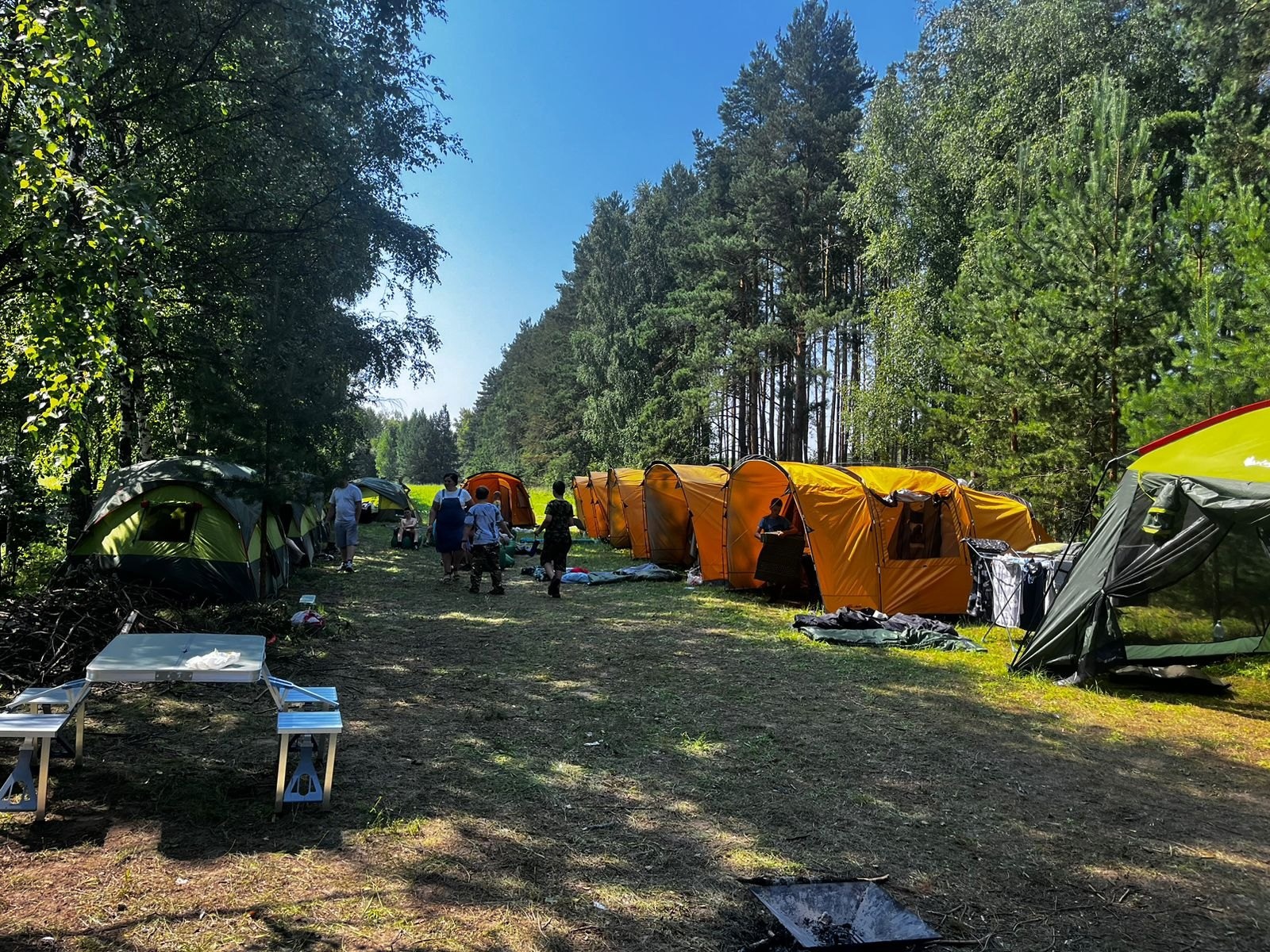 Палаточный лагерь под Суздалем. Фото: прокуратура Владимирской области
